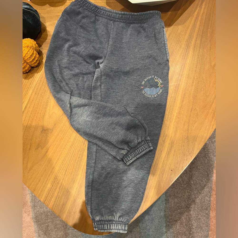 Roxy Blue Knit Joggers
